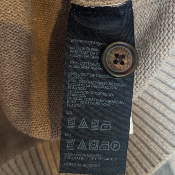 Tommy Hilfiger Adler Shawl Collar MENS Sweater - Picture 4 of 6